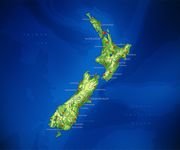 pic for new zealand map 
